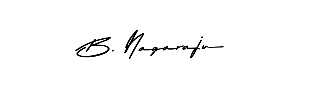 The best way (Asem Kandis PERSONAL USE) to make a short signature is to pick only two or three words in your name. The name B. Nagaraju include a total of six letters. For converting this name. B. Nagaraju signature style 9 images and pictures png