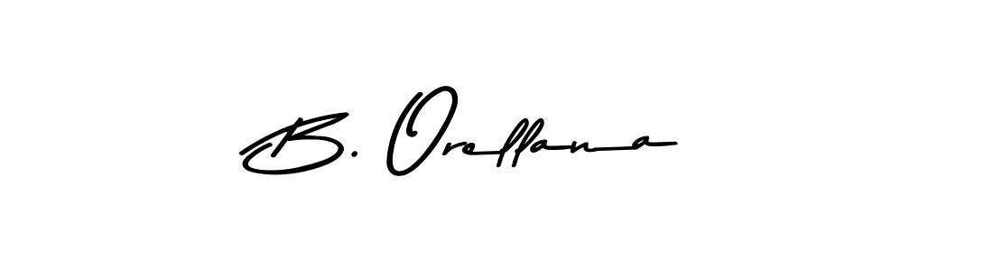 Design your own signature with our free online signature maker. With this signature software, you can create a handwritten (Asem Kandis PERSONAL USE) signature for name B. Orellana. B. Orellana signature style 9 images and pictures png