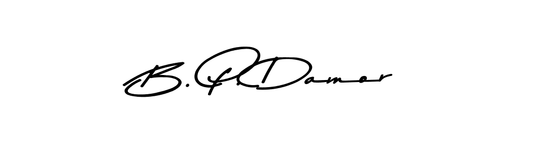 It looks lik you need a new signature style for name B. P. Damor. Design unique handwritten (Asem Kandis PERSONAL USE) signature with our free signature maker in just a few clicks. B. P. Damor signature style 9 images and pictures png