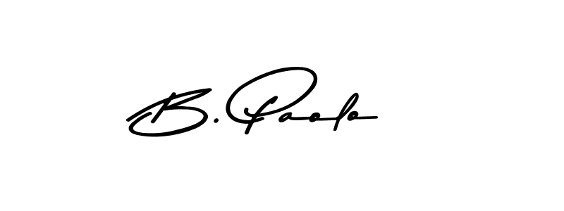 This is the best signature style for the B. Paolo name. Also you like these signature font (Asem Kandis PERSONAL USE). Mix name signature. B. Paolo signature style 9 images and pictures png