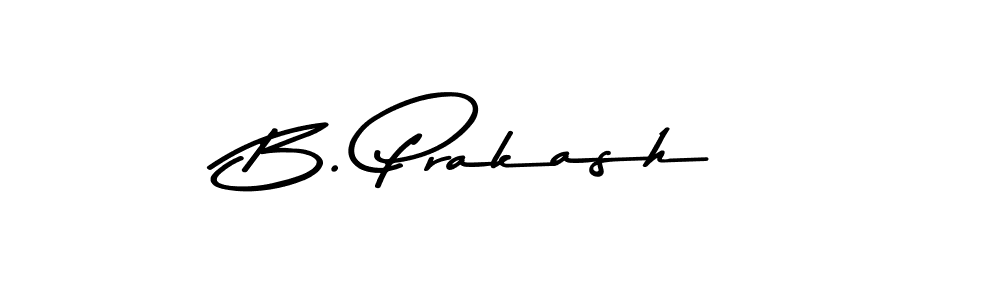 Use a signature maker to create a handwritten signature online. With this signature software, you can design (Asem Kandis PERSONAL USE) your own signature for name B. Prakash. B. Prakash signature style 9 images and pictures png