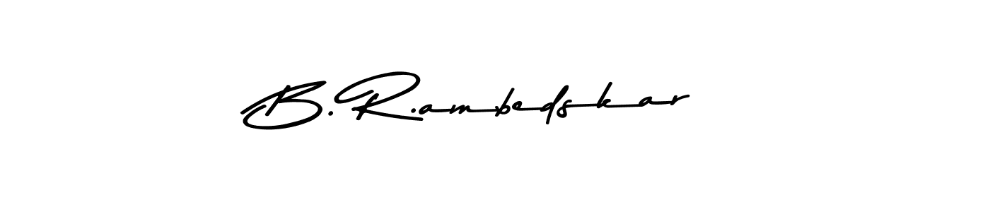 Asem Kandis PERSONAL USE is a professional signature style that is perfect for those who want to add a touch of class to their signature. It is also a great choice for those who want to make their signature more unique. Get B. R.ambedskar name to fancy signature for free. B. R.ambedskar signature style 9 images and pictures png