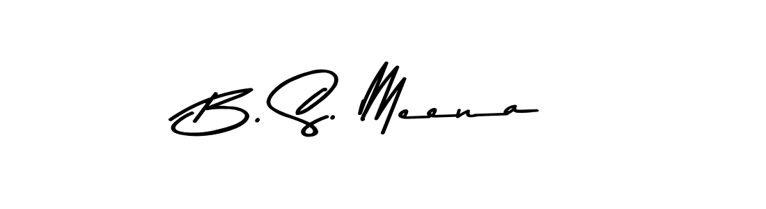 How to make B. S. Meena signature? Asem Kandis PERSONAL USE is a professional autograph style. Create handwritten signature for B. S. Meena name. B. S. Meena signature style 9 images and pictures png