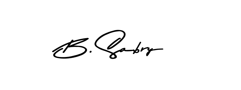 Use a signature maker to create a handwritten signature online. With this signature software, you can design (Asem Kandis PERSONAL USE) your own signature for name B. Sabry. B. Sabry signature style 9 images and pictures png