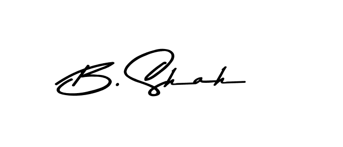 Also You can easily find your signature by using the search form. We will create B. Shah name handwritten signature images for you free of cost using Asem Kandis PERSONAL USE sign style. B. Shah signature style 9 images and pictures png