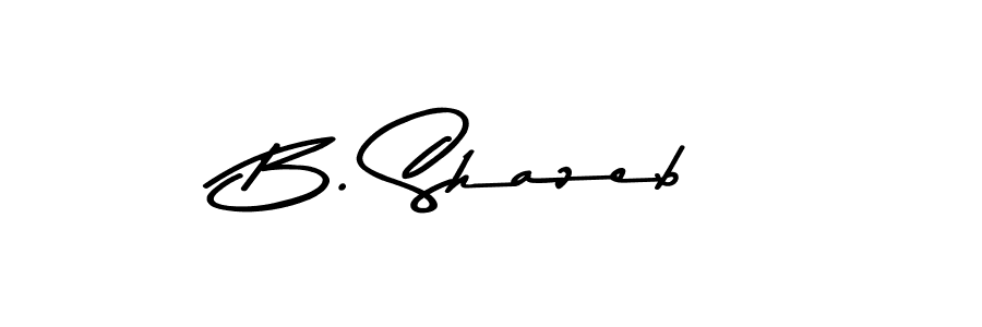 if you are searching for the best signature style for your name B. Shazeb. so please give up your signature search. here we have designed multiple signature styles  using Asem Kandis PERSONAL USE. B. Shazeb signature style 9 images and pictures png