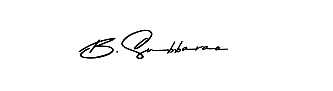 The best way (Asem Kandis PERSONAL USE) to make a short signature is to pick only two or three words in your name. The name B. Subbarao include a total of six letters. For converting this name. B. Subbarao signature style 9 images and pictures png