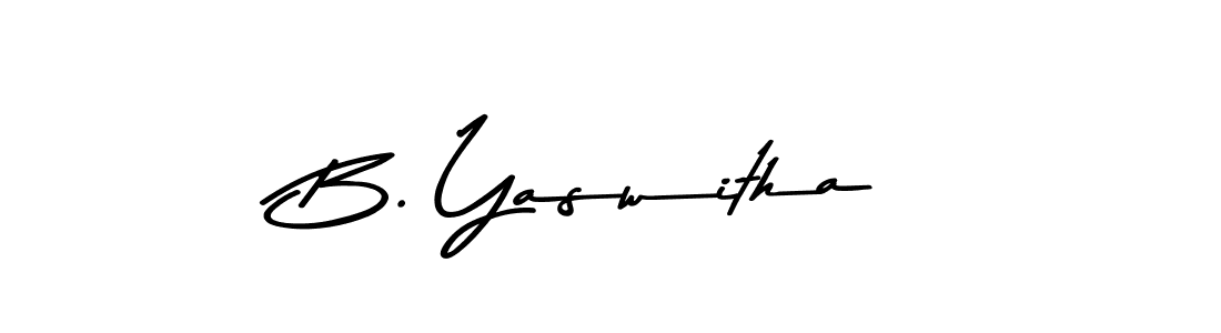 Here are the top 10 professional signature styles for the name B. Yaswitha. These are the best autograph styles you can use for your name. B. Yaswitha signature style 9 images and pictures png