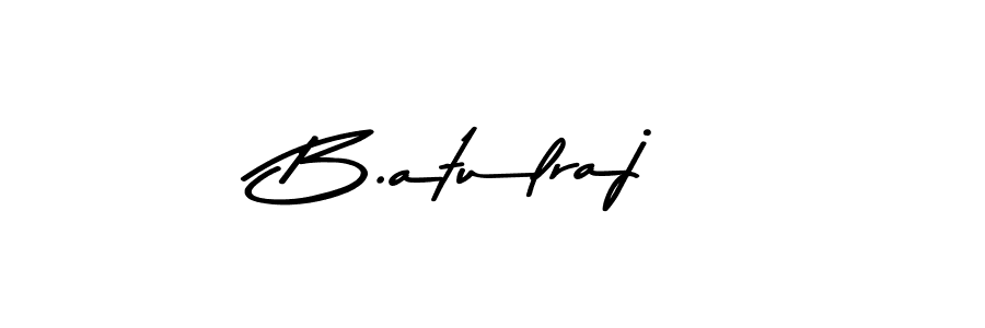 Use a signature maker to create a handwritten signature online. With this signature software, you can design (Asem Kandis PERSONAL USE) your own signature for name B.atulraj. B.atulraj signature style 9 images and pictures png