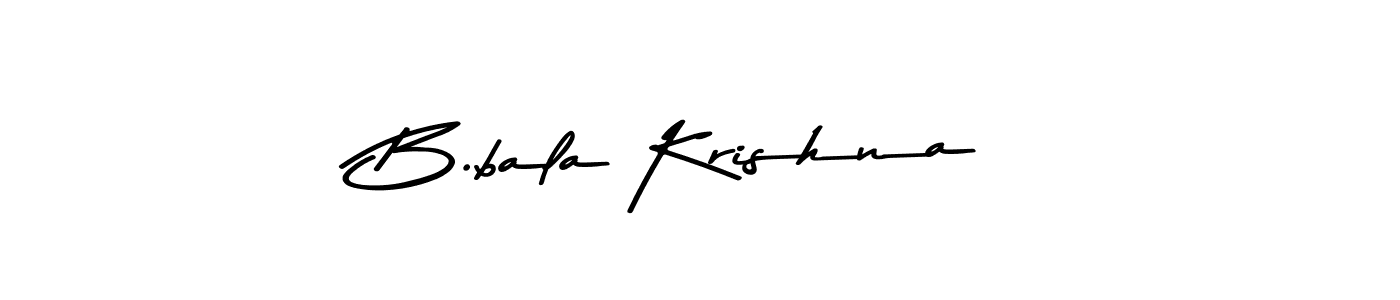 The best way (Asem Kandis PERSONAL USE) to make a short signature is to pick only two or three words in your name. The name B.bala Krishna include a total of six letters. For converting this name. B.bala Krishna signature style 9 images and pictures png