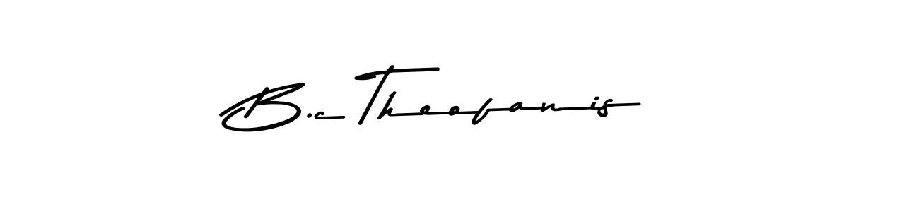 You should practise on your own different ways (Asem Kandis PERSONAL USE) to write your name (B.c Theofanis) in signature. don't let someone else do it for you. B.c Theofanis signature style 9 images and pictures png