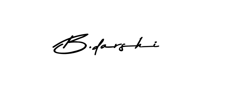 Also You can easily find your signature by using the search form. We will create B.darshi name handwritten signature images for you free of cost using Asem Kandis PERSONAL USE sign style. B.darshi signature style 9 images and pictures png