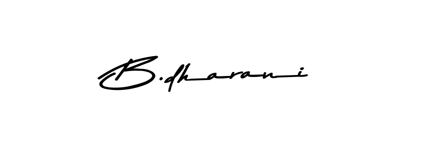 if you are searching for the best signature style for your name B.dharani. so please give up your signature search. here we have designed multiple signature styles  using Asem Kandis PERSONAL USE. B.dharani signature style 9 images and pictures png