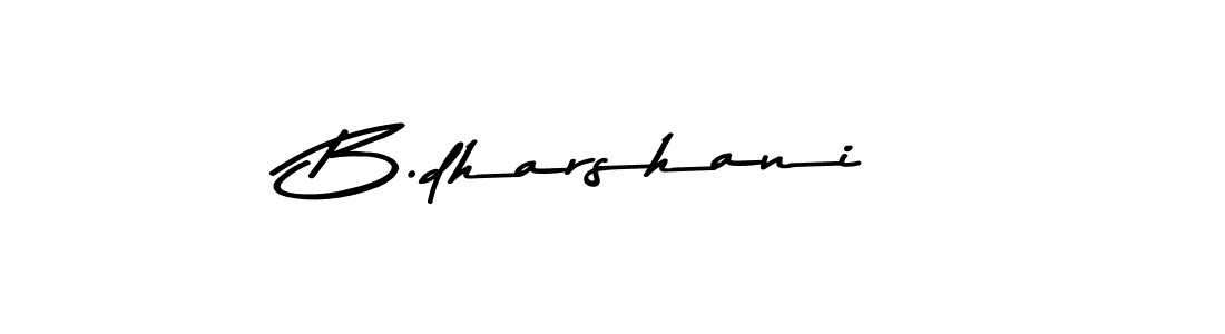 See photos of B.dharshani official signature by Spectra . Check more albums & portfolios. Read reviews & check more about Asem Kandis PERSONAL USE font. B.dharshani signature style 9 images and pictures png