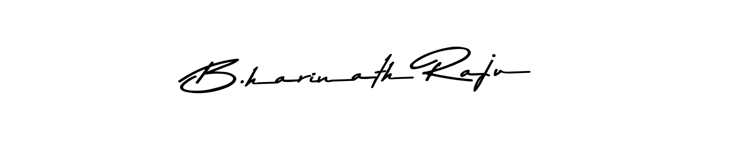 Asem Kandis PERSONAL USE is a professional signature style that is perfect for those who want to add a touch of class to their signature. It is also a great choice for those who want to make their signature more unique. Get B.harinath Raju name to fancy signature for free. B.harinath Raju signature style 9 images and pictures png