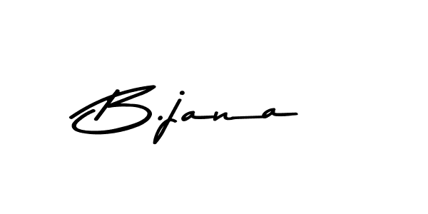 Asem Kandis PERSONAL USE is a professional signature style that is perfect for those who want to add a touch of class to their signature. It is also a great choice for those who want to make their signature more unique. Get B.jana name to fancy signature for free. B.jana signature style 9 images and pictures png