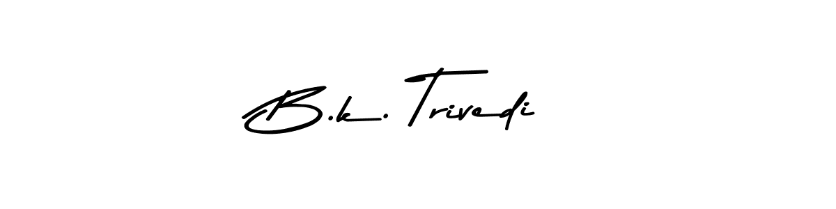 It looks lik you need a new signature style for name B.k. Trivedi. Design unique handwritten (Asem Kandis PERSONAL USE) signature with our free signature maker in just a few clicks. B.k. Trivedi signature style 9 images and pictures png