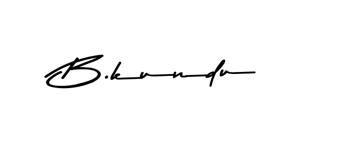 Make a beautiful signature design for name B.kundu. Use this online signature maker to create a handwritten signature for free. B.kundu signature style 9 images and pictures png