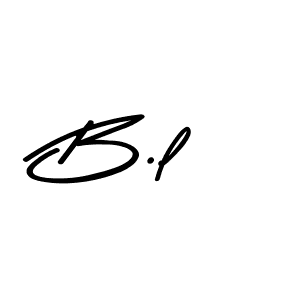 Design your own signature with our free online signature maker. With this signature software, you can create a handwritten (Asem Kandis PERSONAL USE) signature for name B.l. B.l signature style 9 images and pictures png