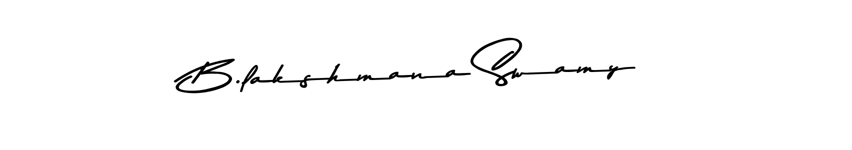 Asem Kandis PERSONAL USE is a professional signature style that is perfect for those who want to add a touch of class to their signature. It is also a great choice for those who want to make their signature more unique. Get B.lakshmana Swamy name to fancy signature for free. B.lakshmana Swamy signature style 9 images and pictures png