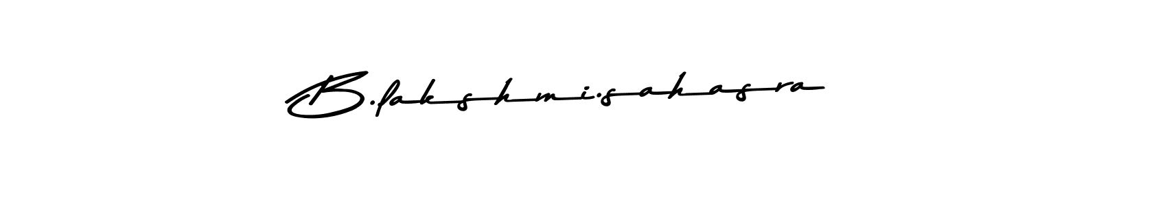 Here are the top 10 professional signature styles for the name B.lakshmi.sahasra. These are the best autograph styles you can use for your name. B.lakshmi.sahasra signature style 9 images and pictures png