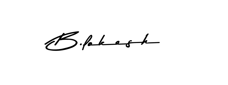 It looks lik you need a new signature style for name B.lokesh. Design unique handwritten (Asem Kandis PERSONAL USE) signature with our free signature maker in just a few clicks. B.lokesh signature style 9 images and pictures png