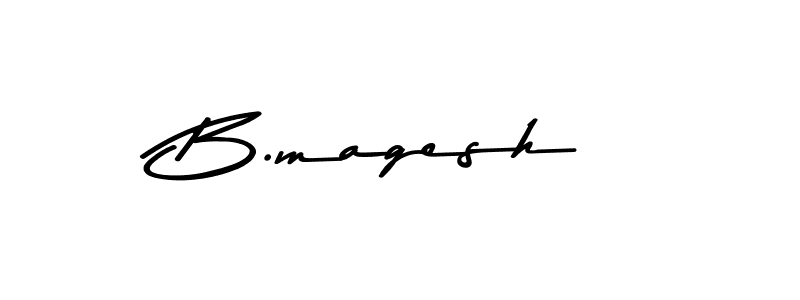 Similarly Asem Kandis PERSONAL USE is the best handwritten signature design. Signature creator online .You can use it as an online autograph creator for name B.magesh. B.magesh signature style 9 images and pictures png