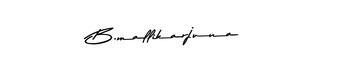 How to make B.mallikarjuna signature? Asem Kandis PERSONAL USE is a professional autograph style. Create handwritten signature for B.mallikarjuna name. B.mallikarjuna signature style 9 images and pictures png