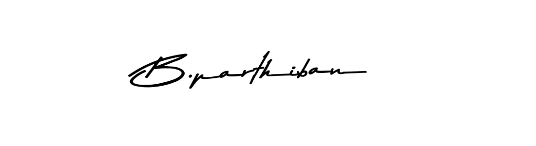 The best way (Asem Kandis PERSONAL USE) to make a short signature is to pick only two or three words in your name. The name B.parthiban include a total of six letters. For converting this name. B.parthiban signature style 9 images and pictures png