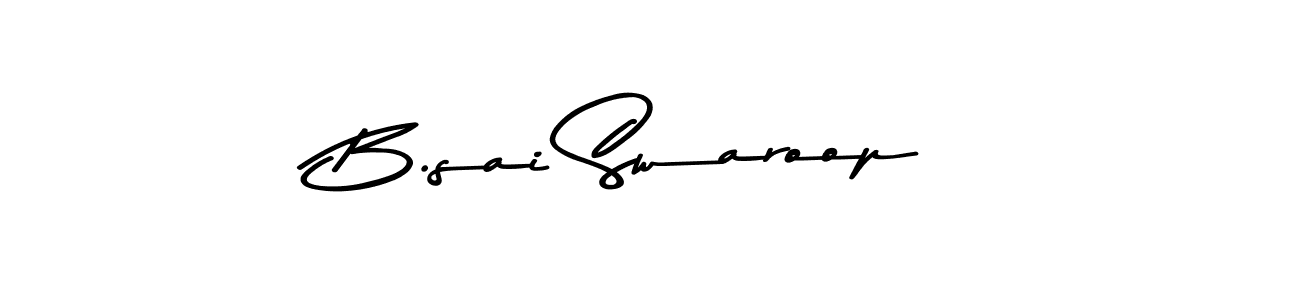 Asem Kandis PERSONAL USE is a professional signature style that is perfect for those who want to add a touch of class to their signature. It is also a great choice for those who want to make their signature more unique. Get B.sai Swaroop name to fancy signature for free. B.sai Swaroop signature style 9 images and pictures png