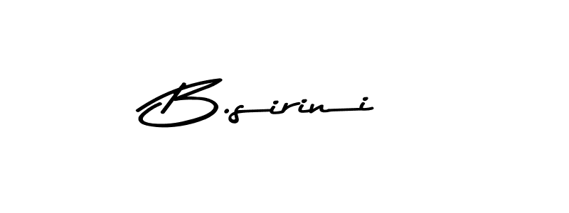 Similarly Asem Kandis PERSONAL USE is the best handwritten signature design. Signature creator online .You can use it as an online autograph creator for name B.sirini. B.sirini signature style 9 images and pictures png