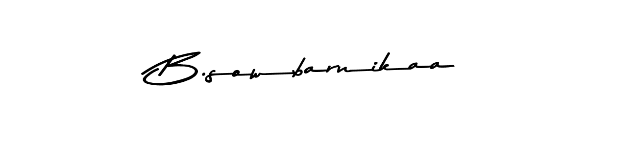 How to Draw B.sowbarnikaa signature style? Asem Kandis PERSONAL USE is a latest design signature styles for name B.sowbarnikaa. B.sowbarnikaa signature style 9 images and pictures png