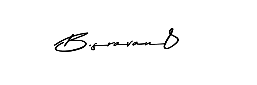 Use a signature maker to create a handwritten signature online. With this signature software, you can design (Asem Kandis PERSONAL USE) your own signature for name B.sravan8. B.sravan8 signature style 9 images and pictures png