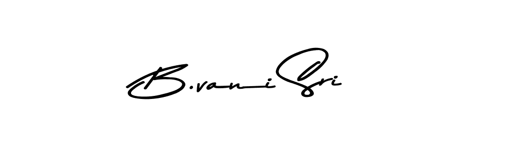 B.vani Sri stylish signature style. Best Handwritten Sign (Asem Kandis PERSONAL USE) for my name. Handwritten Signature Collection Ideas for my name B.vani Sri. B.vani Sri signature style 9 images and pictures png