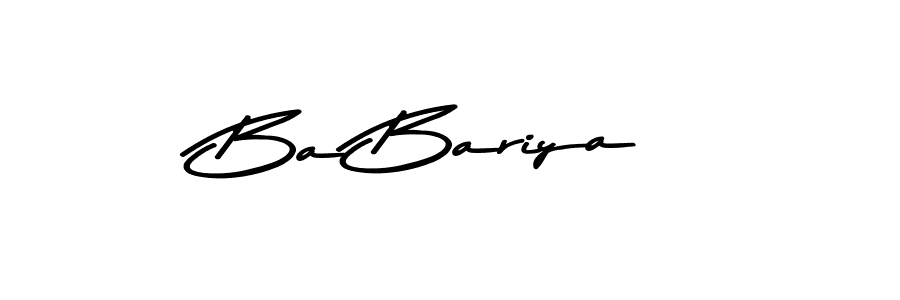 Use a signature maker to create a handwritten signature online. With this signature software, you can design (Asem Kandis PERSONAL USE) your own signature for name Ba Bariya. Ba Bariya signature style 9 images and pictures png