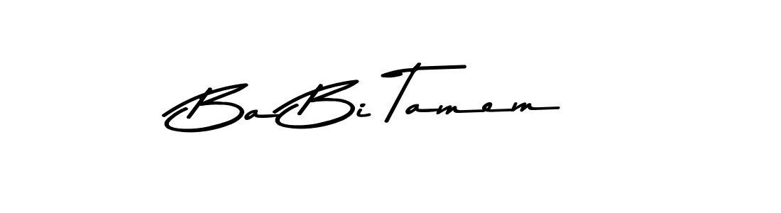 Make a beautiful signature design for name Ba Bi Tamem. Use this online signature maker to create a handwritten signature for free. Ba Bi Tamem signature style 9 images and pictures png