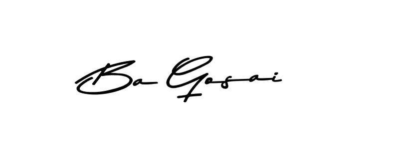Make a beautiful signature design for name Ba Gosai. Use this online signature maker to create a handwritten signature for free. Ba Gosai signature style 9 images and pictures png