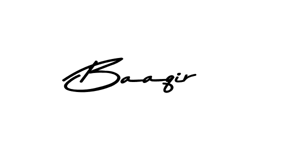 Similarly Asem Kandis PERSONAL USE is the best handwritten signature design. Signature creator online .You can use it as an online autograph creator for name Baaqir. Baaqir signature style 9 images and pictures png