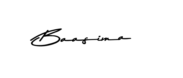 Baasima stylish signature style. Best Handwritten Sign (Asem Kandis PERSONAL USE) for my name. Handwritten Signature Collection Ideas for my name Baasima. Baasima signature style 9 images and pictures png