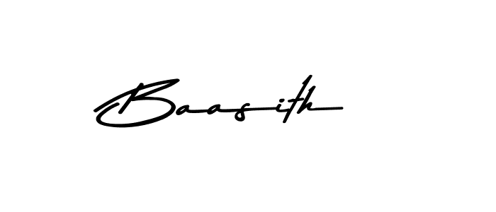 How to make Baasith signature? Asem Kandis PERSONAL USE is a professional autograph style. Create handwritten signature for Baasith name. Baasith signature style 9 images and pictures png