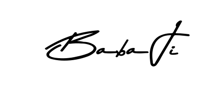 Master the art of signing with Baba Ji written in fluent Asem Kandis PERSONAL USE script. A great template to practice and refine your handwriting. Baba Ji signature style 9 images and pictures png