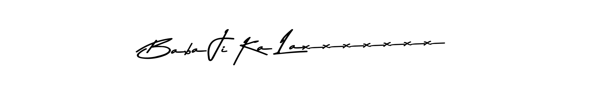 Similarly Asem Kandis PERSONAL USE is the best handwritten signature design. Signature creator online .You can use it as an online autograph creator for name Baba Ji Ka Laxxxxxxx. Baba Ji Ka Laxxxxxxx signature style 9 images and pictures png