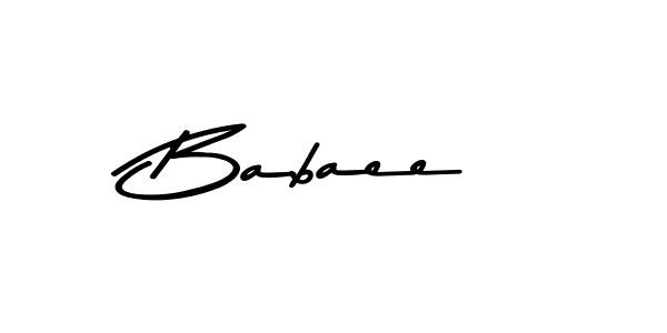 The best way (Asem Kandis PERSONAL USE) to make a short signature is to pick only two or three words in your name. The name Babaee include a total of six letters. For converting this name. Babaee signature style 9 images and pictures png