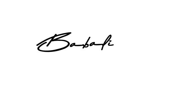 You should practise on your own different ways (Asem Kandis PERSONAL USE) to write your name (Babali) in signature. don't let someone else do it for you. Babali signature style 9 images and pictures png