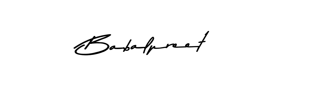 Make a beautiful signature design for name Babalpreet. Use this online signature maker to create a handwritten signature for free. Babalpreet signature style 9 images and pictures png