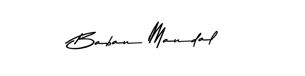 Also You can easily find your signature by using the search form. We will create Baban Mandal name handwritten signature images for you free of cost using Asem Kandis PERSONAL USE sign style. Baban Mandal signature style 9 images and pictures png