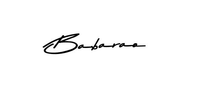 Design your own signature with our free online signature maker. With this signature software, you can create a handwritten (Asem Kandis PERSONAL USE) signature for name Babarao. Babarao signature style 9 images and pictures png