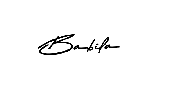 Asem Kandis PERSONAL USE is a professional signature style that is perfect for those who want to add a touch of class to their signature. It is also a great choice for those who want to make their signature more unique. Get Babila name to fancy signature for free. Babila signature style 9 images and pictures png