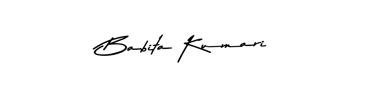 How to make Babita Kumari signature? Asem Kandis PERSONAL USE is a professional autograph style. Create handwritten signature for Babita Kumari name. Babita Kumari signature style 9 images and pictures png
