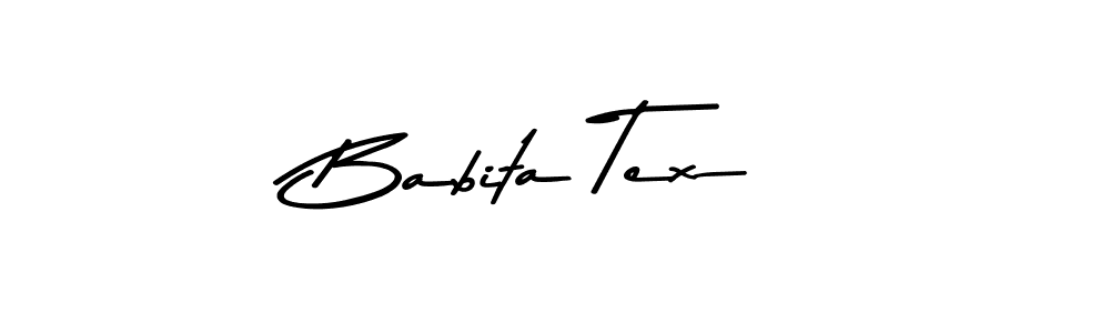 Similarly Asem Kandis PERSONAL USE is the best handwritten signature design. Signature creator online .You can use it as an online autograph creator for name Babita Tex. Babita Tex signature style 9 images and pictures png